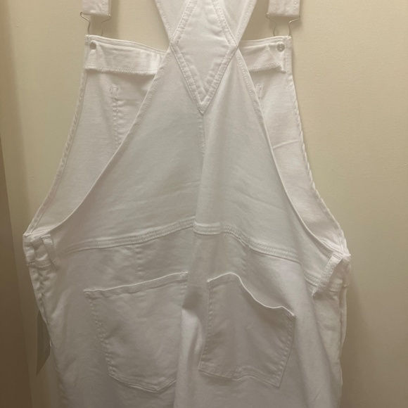 Woman’s White Jean Shorts Overall XL(15-17) - Picture 9 of 9